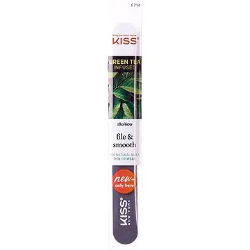KISS GREENTEA NATURAL NAIL FILE 180/600 (731509840728)