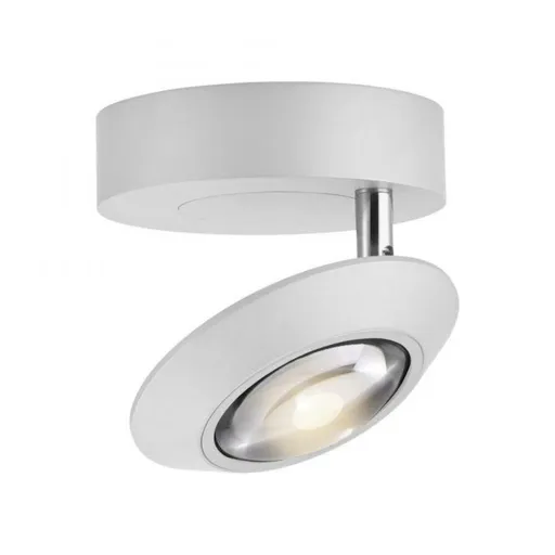 PAUL NEUHAUS LED stropní svítidlo PURE Oculis, bílá, stmívatelné, otočné a nastavitelné 2700K