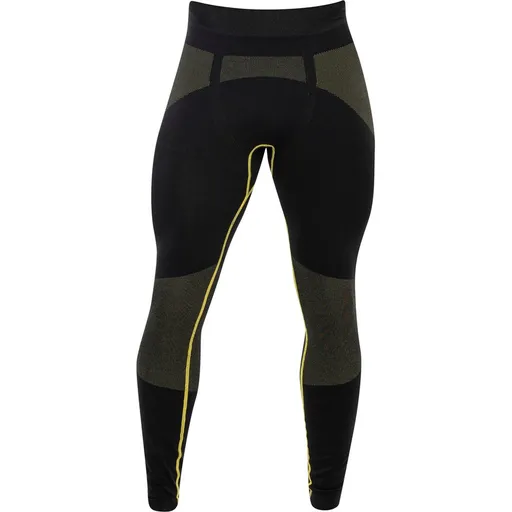 Ardon Bezešvé pánské funkční spodky AKREC - Černá / žlutá | 2XL