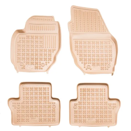 Gumové autokoberce Rezaw-Plast Volvo V70 2007-2016 (béžové)