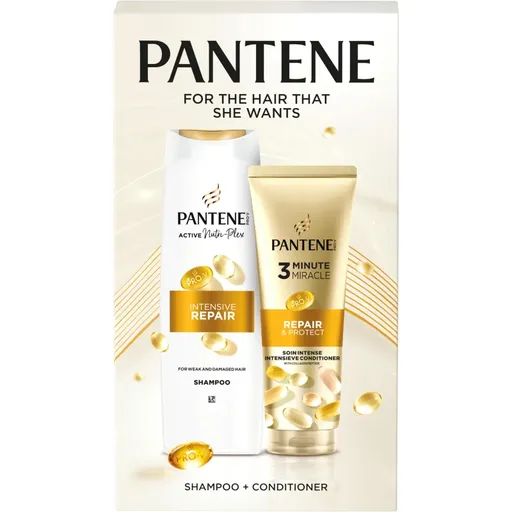 Pantene Intensive Repair Hair Set dárková sada pro poškozené vlasy