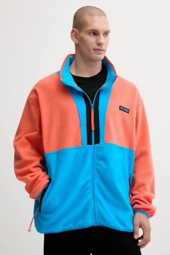 Fleecová mikina Columbia Backbowl II Full Zip Fleece šedá farba, jednofarebná, 2090851