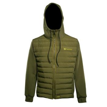 RidgeMonkey rybářská bunda APEarel Dropback Heavyweight Zip Jacket Green