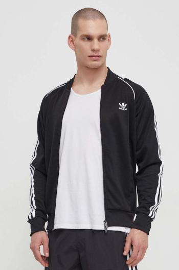 Mikina adidas Originals Classics SST Track Jacket pánská, černá barva, s aplikací, IM4545