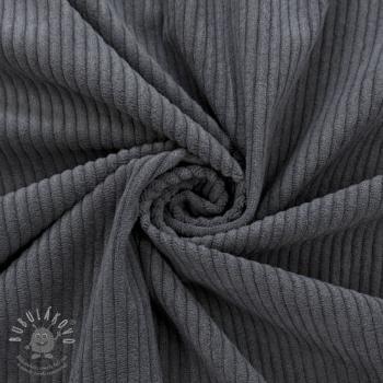 Manšestr 6W COTTON TOUCH dark grey