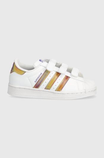 Dětské sneakers boty adidas Originals bílá barva