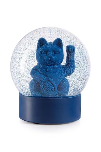 Dekorace Donkey Maneki Neko Lucky Globe Blue