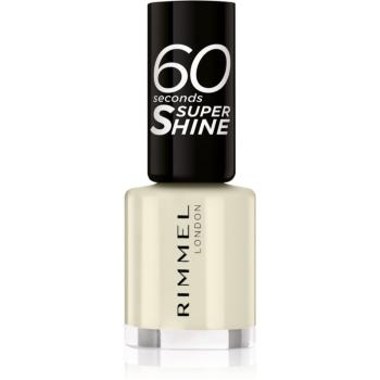 Rimmel 60 Seconds Super Shine lak na nehty odstín 730 Silver Bullet 8 ml