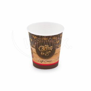 WIMEX s.r.o. Papírový pohár "Coffee to go" Ø73mm 200ml `S: 0,18L/7oz` [50 ks]