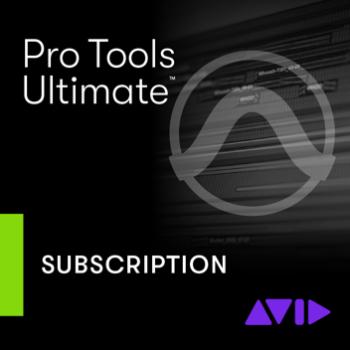 AVID Pro Tools Ultimate Annual Paid Annually Subscription (New) (Digitální produkt)