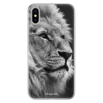 Odolné silikonové pouzdro iSaprio - Lion 10 - iPhone X