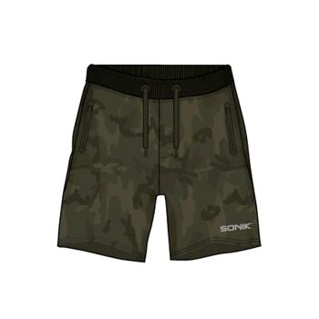 Sonik Kraťasy Camo Fleece Shorts - M