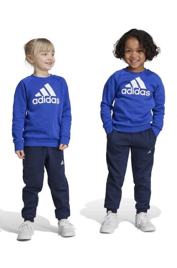 Dětská tepláková souprava adidas LK BOSOG FL tmavomodrá barva, IV7436