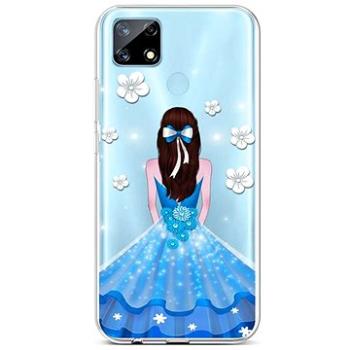 TopQ Realme 7i silikon Blue Princess 62499 (Sun-62499)