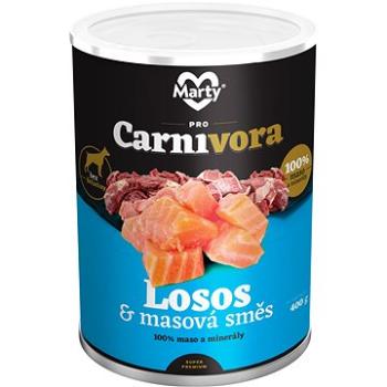 MARTY ProCarnivora pro psy losos + masová směs 400 g (8595174340585)