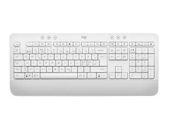 Logitech Klávesnica Signature K650, CZ-SK, biela/sivá
