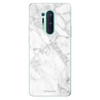 Odolné silikonové pouzdro iSaprio - SilverMarble 14 - OnePlus 8 Pro