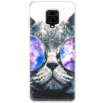 iSaprio Galaxy Cat pro Xiaomi Redmi Note 9 Pro (galcat-TPU3-XiNote9p)