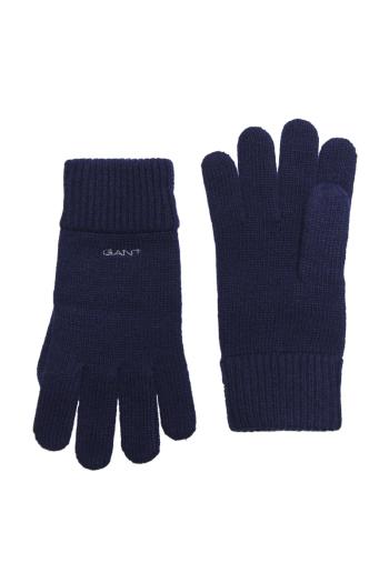 RUKAVICE GANT KNITTED WOOL GLOVES MARINE