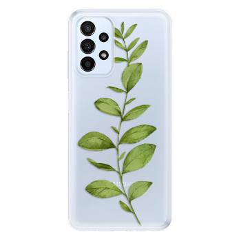 Odolné silikonové pouzdro iSaprio - Green Plant 01 - Samsung Galaxy A23 / A23 5G