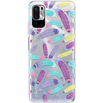 iSaprio Feather Pattern 01 pro Xiaomi Redmi Note 10 5G (featpatt01-TPU3-RmN10g5)