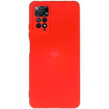 Vennus Valentýnské pouzdro Heart pro Xiaomi Redmi Note 11/ Redmi Note 11S - červené (TT4403)