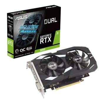 Asus GeForce RTX 3050 6GB GDDR6 Dual OC Edition Videókártya