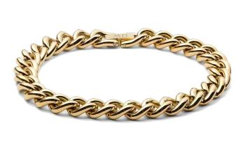 Daniel Wellington Dámský pozlacený náramek Chunky Chain DW00400848