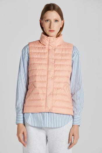 VESTA GANT LIGHT DOWN VEST SALMON PINK