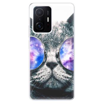 Odolné silikonové pouzdro iSaprio - Galaxy Cat - Xiaomi 11T / 11T Pro