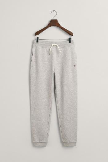 TEPLÁKY GANT SHIELD SWEAT PANT LIGHT GREY MELANGE