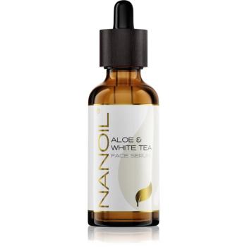 Nanoil Aloe & White Tea pleťové sérum s Aloe vera a bielym čajom 50 ml