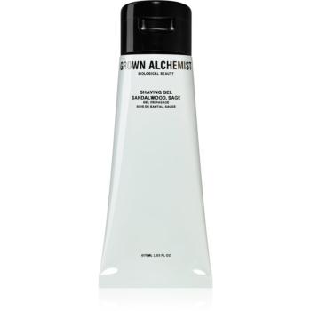 Grown Alchemist Sandalwood, Sage gel na holení se zklidňujícím účinkem 75 ml