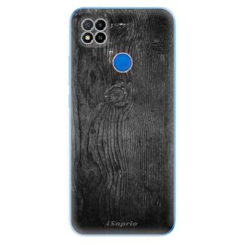 Odolné silikonové pouzdro iSaprio - Black Wood 13 - Xiaomi Redmi 9C