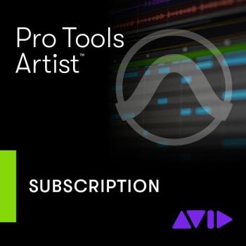 AVID Pro Tools Artist Annual New Subscription