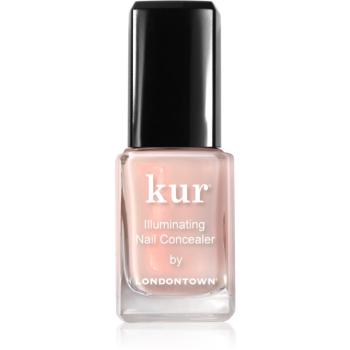 LONDONTOWN Kur Illuminating Nail Concealer rozjasňující lak na nehty odstín Bubble 12 ml