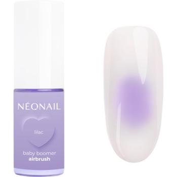 NEONAIL Baby Boomer Airbrush barevný pudr na nehty odstín Lilac 5 g