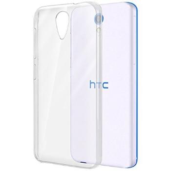 Silikónový kryt  HTC Desire 620 priehľadný