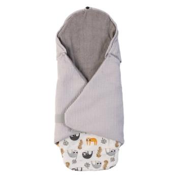 Ullenboom Deka Waffle Pique Grey Sloth 98 x 98 cm