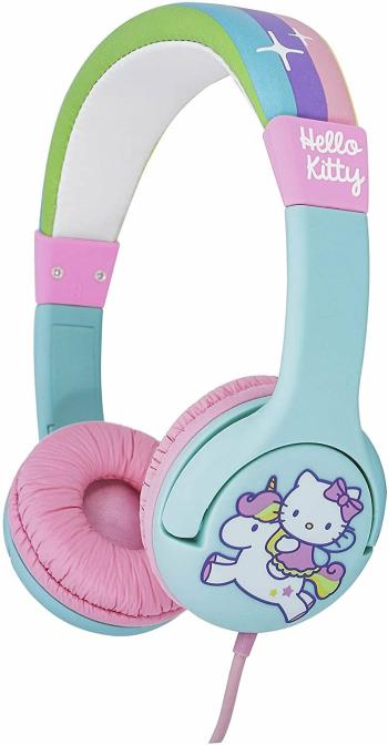 OTL Technologies Hello Kitty Unicorn Blue Sluchátka pro děti