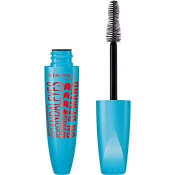 Rimmel ScandalEyes Volume On Demand voděodolná řasenka pro objem odstín 001 Black 12 ml