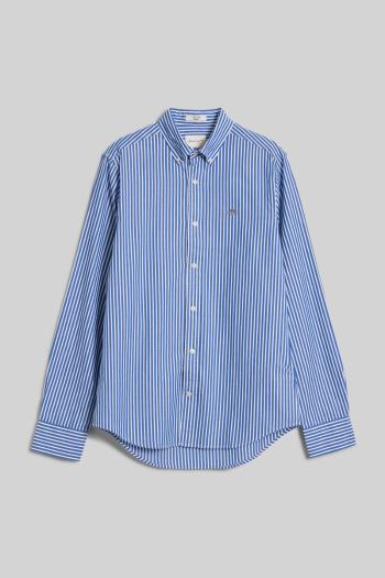 KOŠILE GANT SLIM POPLIN STRIPE SHIRT COLLEGE BLUE