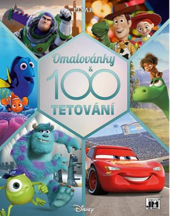 100 tetování s omalovánkami - Disney kluci