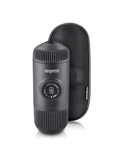 Wacaco Nanopresso šedé + pevný obal Cestovní kávovar