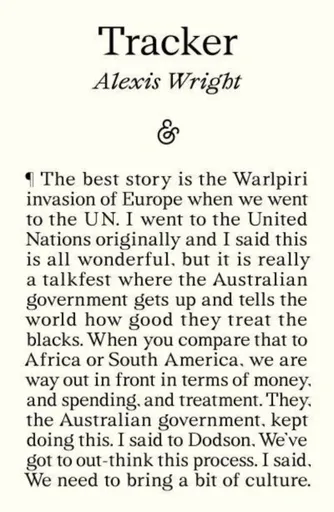 Tracker - Wright Alexis