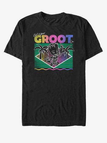 ZOOT.Fan Marvel Get Your Groot On Strážci Galaxie Triko Černá