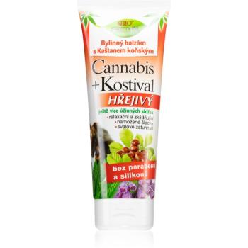 Bione Cosmetics Cannabis Kostival hřejivý gel pro uvolnění svalů a kloubů 200 ml