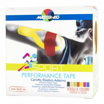 Master Aid Sport tapasz sárga színben 5 cm x 5 m 1 db