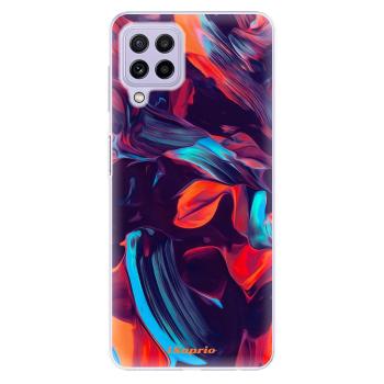 Odolné silikonové pouzdro iSaprio - Color Marble 19 - Samsung Galaxy A22