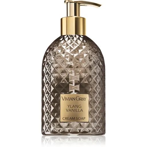 Vivian Gray Gemstone Ylang & Vanilla vyživující krémové mýdlo 300 ml